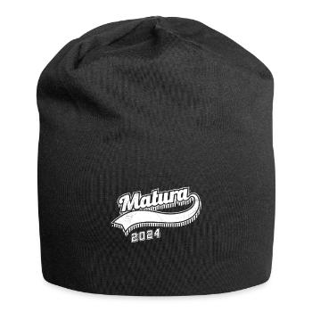 Matura 2024 School Leaving Certificate High School Graduates 2024 - Jersey Beanie - black - Front