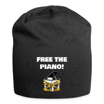 Free The Piano Dr K Chinese Piano - Jersey Beanie - black - Front