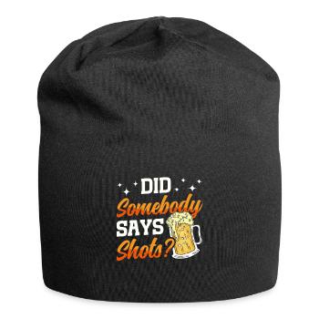 Crawled Pub Crawl Alcohol Drinking - Jersey-Beanie - Schwarz - Vorne