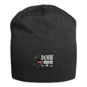 Doberman - Bonnet en jersey - charbon - Devant