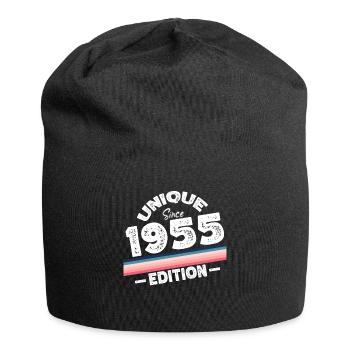Unique depuis 1955 Edition Anniversaire Millésime 1955 - Bonnet en jersey - noir - Devant