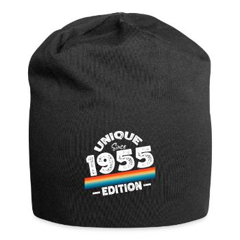 Unique depuis 1955 Edition Anniversaire Millésime 1955 - Bonnet en jersey - noir - Devant