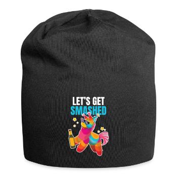 Let ́s Get Smashed Pinata Costume - Jersey Beanie - black - Front