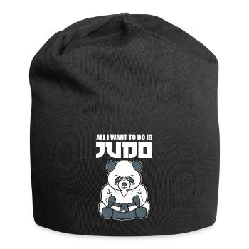 All I Want To Do Is Judo Judoka - Jersey-Beanie - Schwarz - Vorne