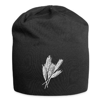 5 wheat ears - Jersey Beanie - black - Front