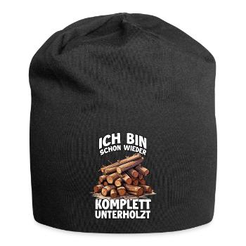 Drôle de bûcheron T pour les forestiers et les forestiers - Bonnet en jersey - noir - Devant