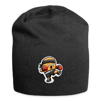 Funny Chicken Nuggets Kickboxing Boxing Lover - Jersey Beanie - black - Front