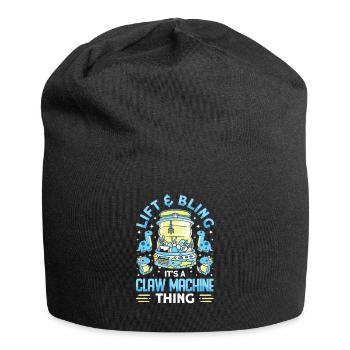 Claw Game Funny Claw Machine - Jersey Beanie - black - Front