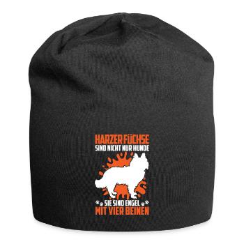 Harz Fox Pas seulement Chien Troupeau Chien Troupeau Renard - Bonnet en jersey - noir - Devant