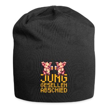 Pig Bachelor Party Party Jga - Jersey Beanie - black - Front