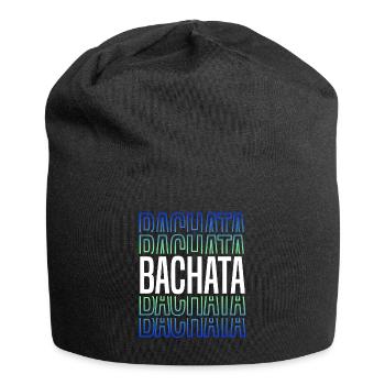 Lettrage Bachata pour une danse sensuelle - Bonnet en jersey - noir - Devant