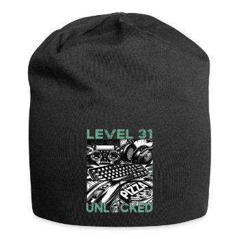 Birthday Level 31 Unlocked Gaming & Gamblers - Jersey Beanie - black - Front
