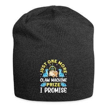 Claw Game Funny Claw Machine - Jersey Beanie - charcoal grey - Front