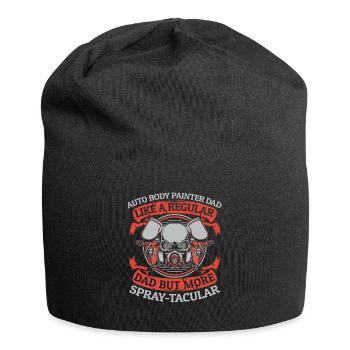 Papa peintre de carrosserie comme un véhicule de papa ordinaire - Bonnet en jersey - noir - Devant