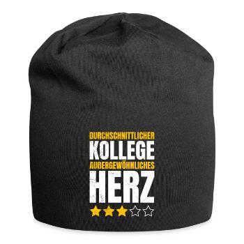 Office Average Colleague Extraordinary - Jersey Beanie - black - Front