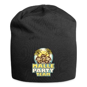 Malle Party Team Monkey Mallorca saying - Jersey Beanie - black - Front
