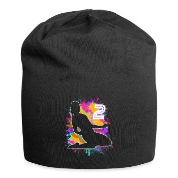 Football Femme Football 2ème Anniversaire - Bonnet en jersey - noir - Devant
