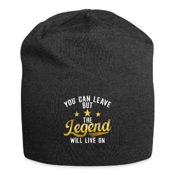 Retirement Gifts - Jersey-Beanie - Anthrazit - Vorne