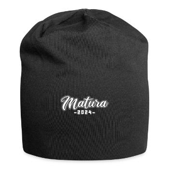 Matura Young Girls Women and Men Matura 2024 - Jersey Beanie - black - Front