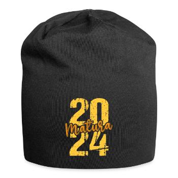 Matura Young Girls Women and Men Matura 2024 - Jersey Beanie - black - Front