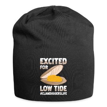 Mussels Seafood - Jersey Beanie - black - Front