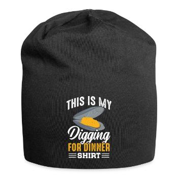 Mussels Seafood - Jersey Beanie - black - Front