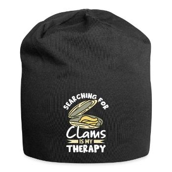 Mussels Seafood - Jersey Beanie - black - Front