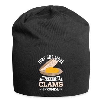 Mussels Seafood - Jersey Beanie - black - Front