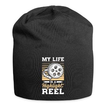 Content Creator & Social Media Influencer - Jersey-Beanie - Schwarz - Vorne