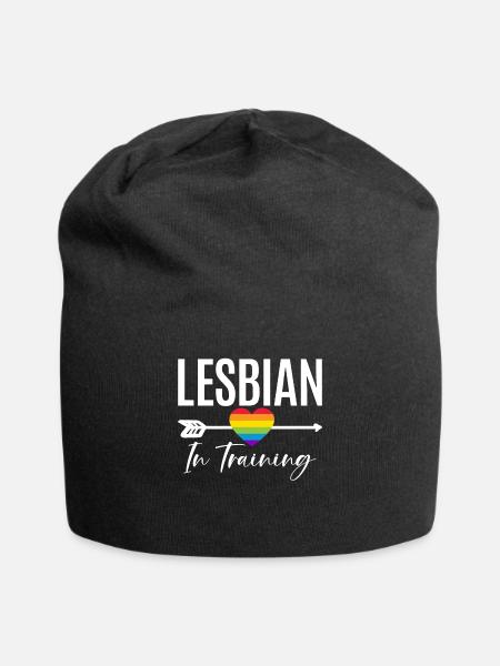 Lesbian Gifts - Jersey-Beanie - Schwarz