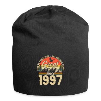 Cadeau 1997 Cadeau Anniversaire 1997 Vintage 1997 - Bonnet en jersey - noir - Devant