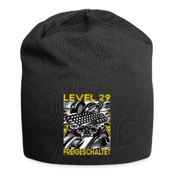 Birthday Level 29 Unlocked Gaming & Gamblers - Jersey Beanie - black - Front