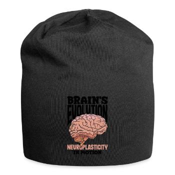 Unlock Your Brain's Potential Neuroplasticity - Jersey-Beanie - Schwarz - Vorne