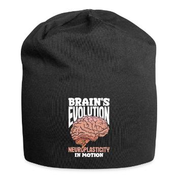 Unlock Your Brain's Potential Neuroplasticity - Jersey-Beanie - Schwarz - Vorne