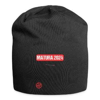 Matura Young Girls Women and Men Matura 2024 - Jersey Beanie - black - Front