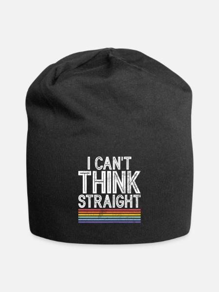 Lesbian Gifts - Jersey-Beanie - Schwarz