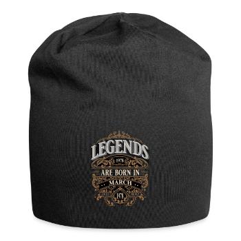 1978 Mars Naissance Anniversaire Année de naissance - Bonnet en jersey - noir - Devant