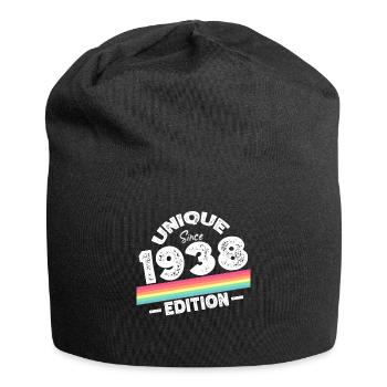 Unique Since 1938 Edition Birthday Vintage 1938 - Jersey Beanie - black - Front