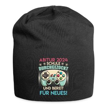 Abitur 2024 Abi School Gambled High School Graduate - Jersey Beanie - black - Front