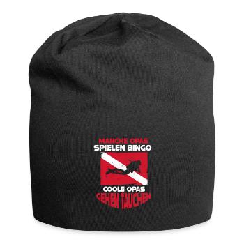Leaf Peeping Squad Autumn Leaf Peeper - Jersey-Beanie - Schwarz - Vorne