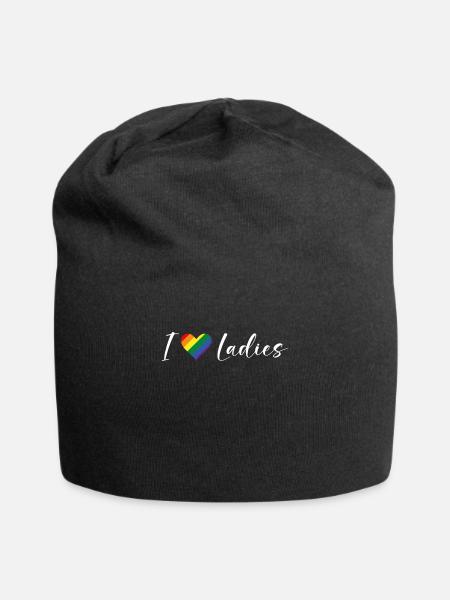 Lesbian Gifts - Jersey-Beanie - Schwarz