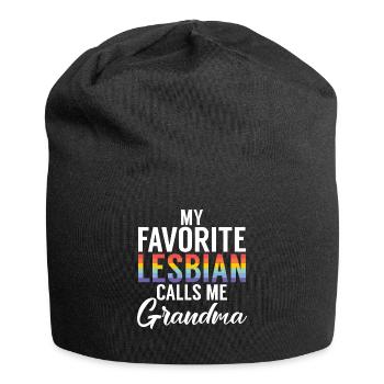 Cadeaux Lesbiens - Bonnet en jersey - noir - Devant