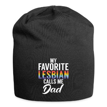 Cadeaux Lesbiens - Bonnet en jersey - noir - Devant