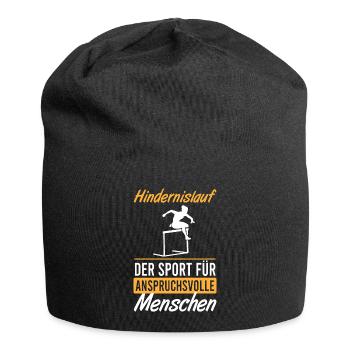 Parcours d’obstacles Elite - Seulement pour les meilleurs - Bonnet en jersey - noir - Devant