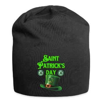 St. Patrick's Tag - Jersey-Beanie - Schwarz - Vorne