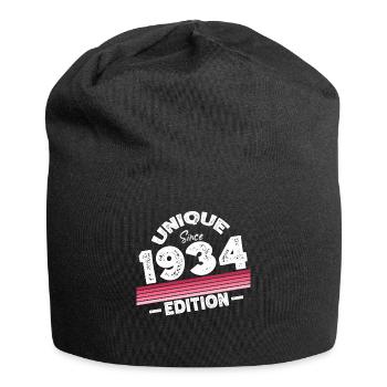 Unique depuis 1934 Edition Anniversaire Millésime 1934 - Bonnet en jersey - noir - Devant