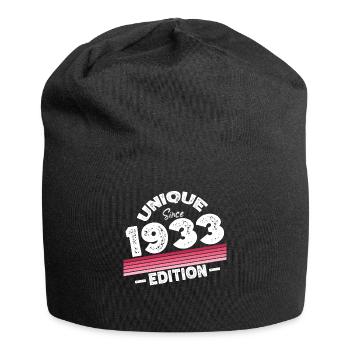 Unique since 1933 Edition Birthday Vintage 1933 - Jersey Beanie - black - Front