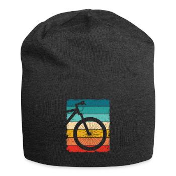 VTT rétro - Bonnet en jersey - charbon - Devant