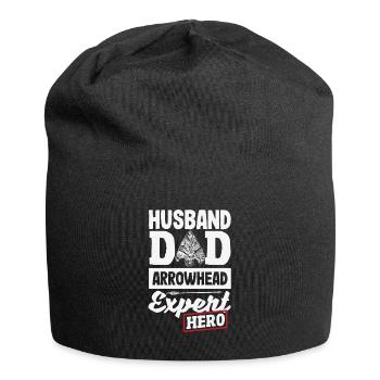 Arrowhead Hunter Bogenschießen Arrowhead - Jersey-Beanie - Schwarz - Vorne