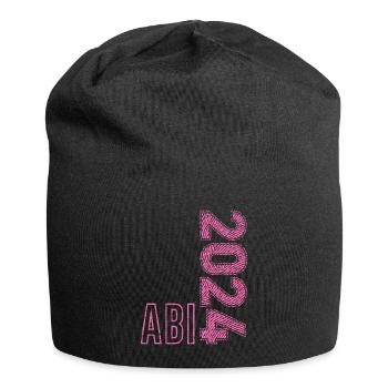 Abi 2024 Abitur Girl High School Graduate Graduation - Jersey Beanie - black - Front